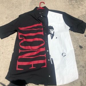 Vlone Scarface Button Up Shirt